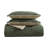 Wrangler Legendary Solid Microsuede/Sherpa Reversible Comforter Set-87804819-87804820
