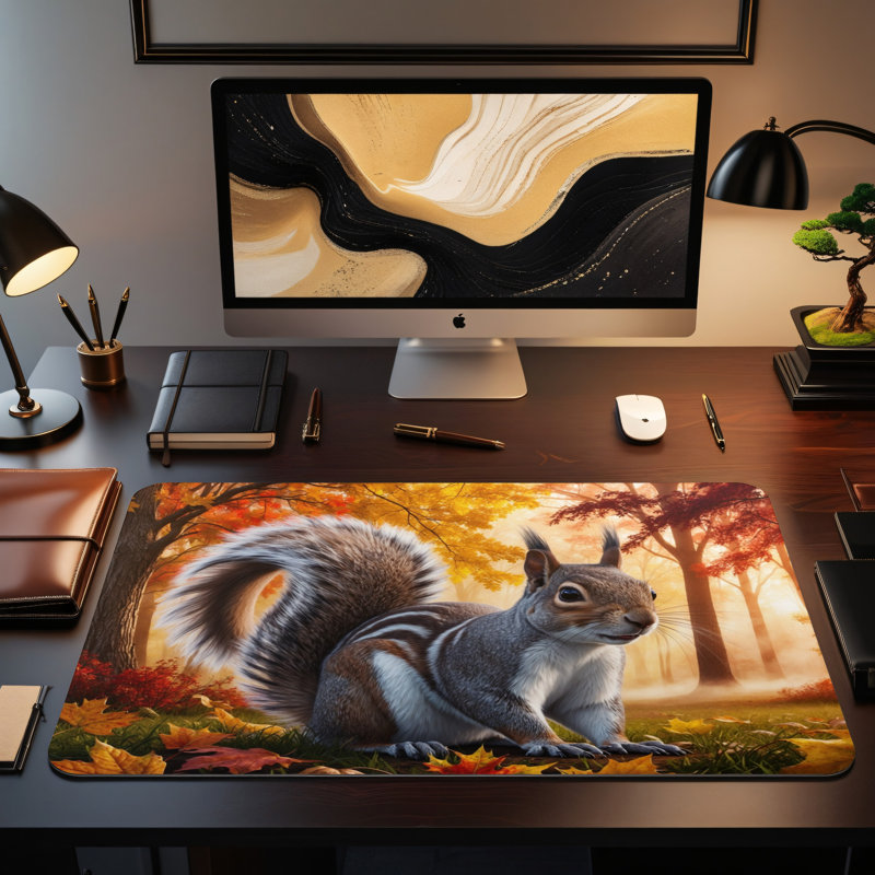 Polyester Desk Pad, 31.5x15.5