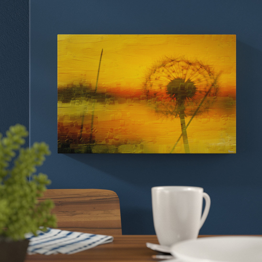 'Day End 2' by  Graphic Art Print on Wrapped Canvas