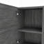 Armoire à pharmacie à porte simple H 32 po, deux tablettes extérieures, deux tablettes intérieures, chêne fumé-511892222-511892223