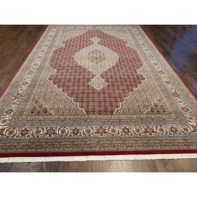 Analiese One-of-a-Kind 8'3" x 11'10" Area Rug in Beige/Red