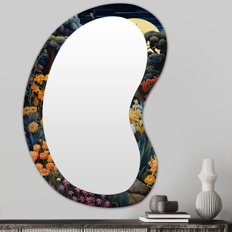Miroir décoratif asymétrique Hartling, 31 po x 22 po