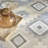 Marther Flatwoven Wool Ivory Blue Modern Indoor Rug-233411521