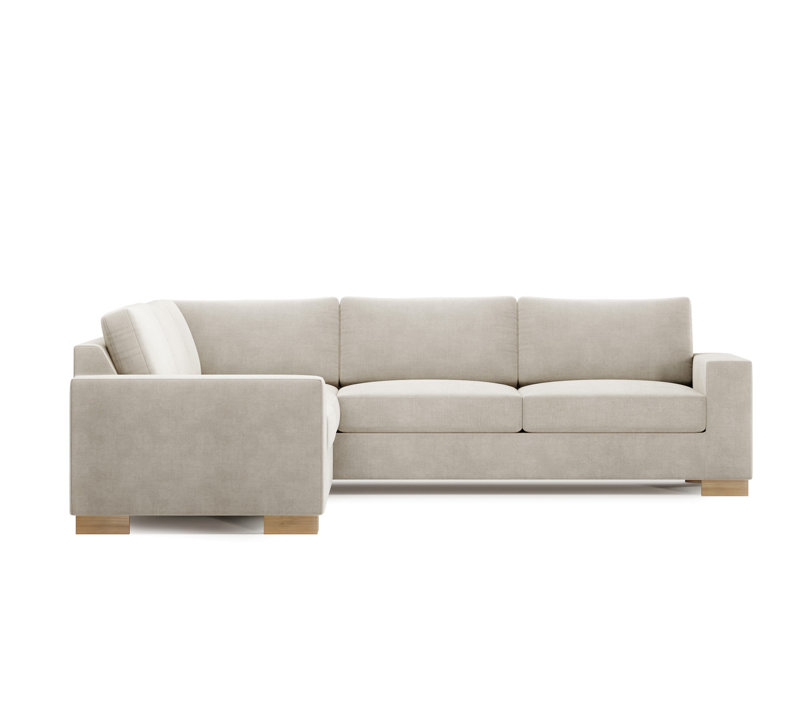 Canapé d'angle 3 pièces Berkley, H 36 po x l 120 po x P 40 po