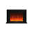 Black Solid Wood Electric Fireplace-1615731266-1615731265