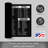CounterArt Black & White Large Waterproof Desk Protector with Office Windows Cheat Sheet 32” x 16”