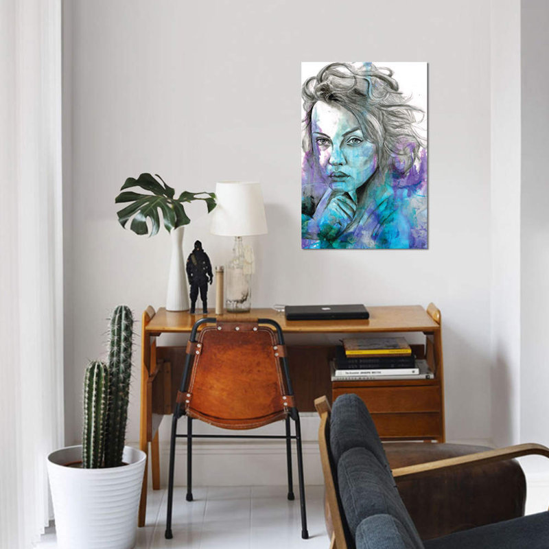 « untitleed iii », reproduction sur toile, H 18 po x l 12 po x P 1,5 po, Toile tendue, Pas de tapis