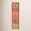 Beige Red Yellow Hand-Knotted Wool Rug