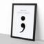 Semicolon - Picture Frame Typography-62807320-62807321