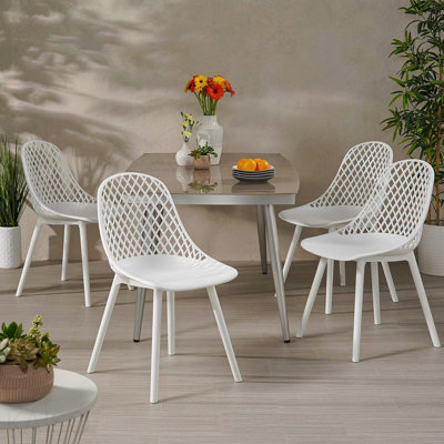 Ensemble de 4 chaises de patio pour l'extérieur