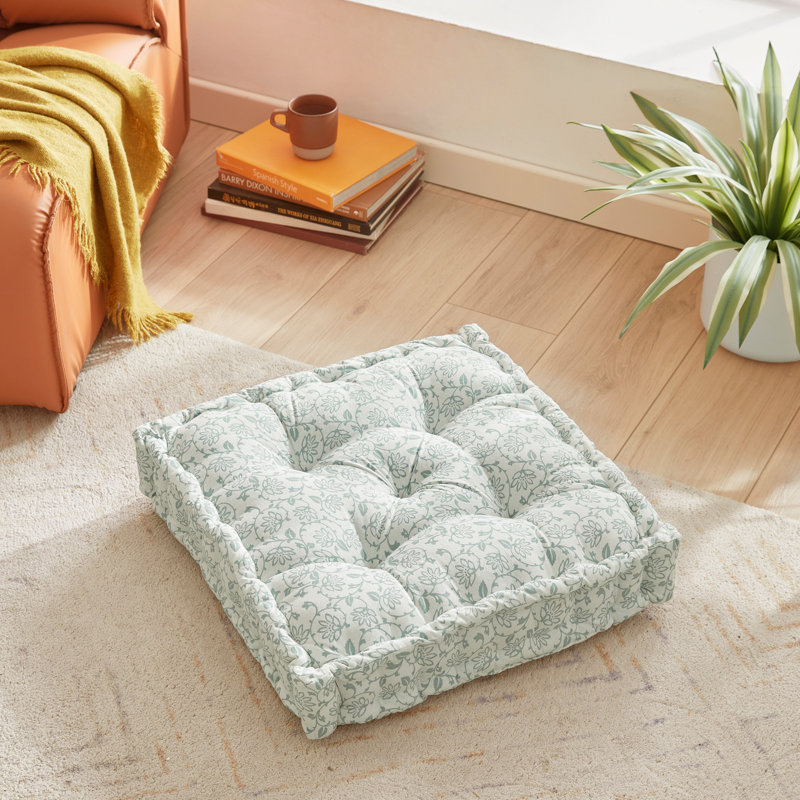 Coussin de sol Peri Home, Bleu