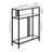 Cortland Glass Top Console Table-565444375-558307579
