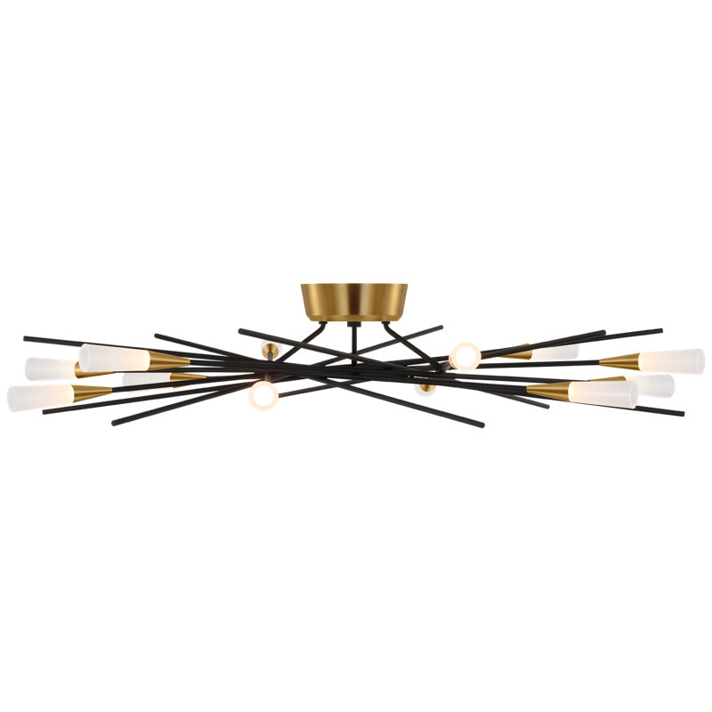 Stellar 12 - Light LED Semi Flush Mount by Chapman & Myers