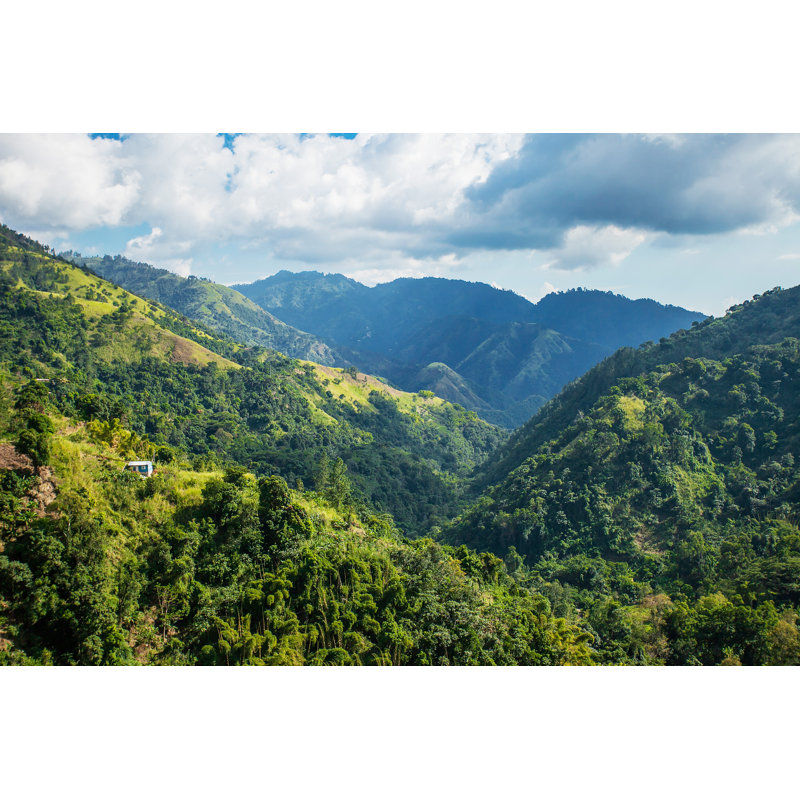 Blue Mountains Of Jamaica Where Coffee Is Grown by Gummybone - Wrapped Canvas Print, 30.48cm H x 45.72cm W