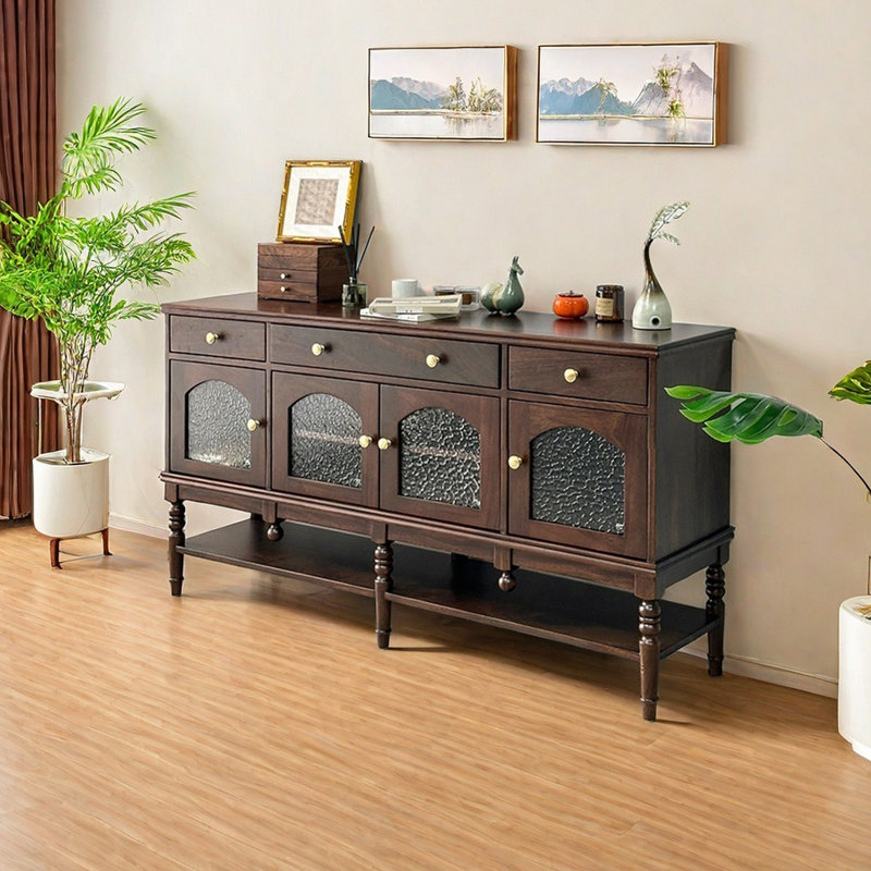 Buffet de rangement moderne à plusieurs couches