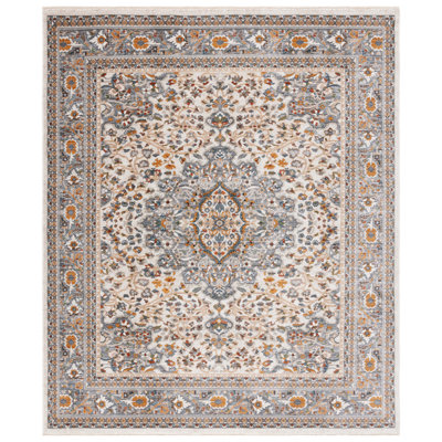 Lauren Ralph Lauren 1121 Area Rug In Ivory / Grey