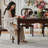Elegant and durable solid wood dining table