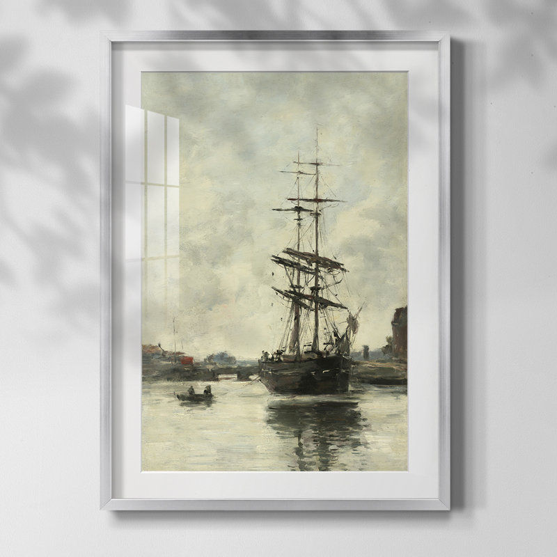Vintage Nautical Print XLI -Framed Print