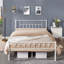 Delaenie Metal Platform Bed-534920292-534920295
