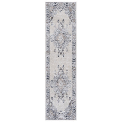 Oriental Beige/Grey Area Rug