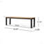 Banc d'extérieur