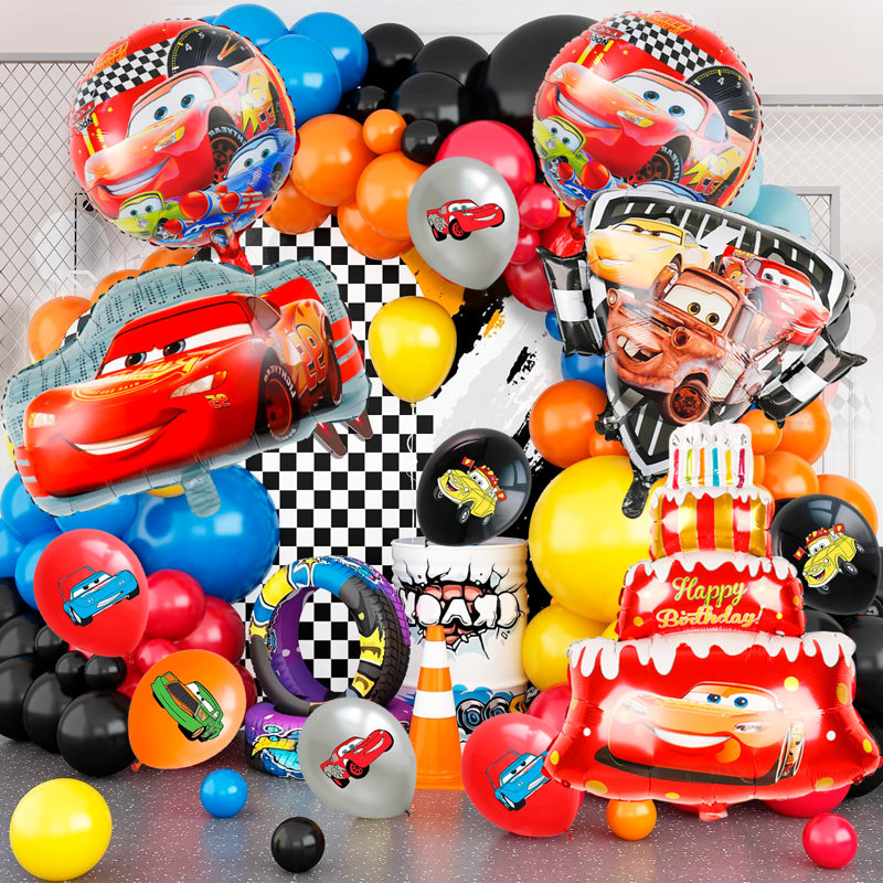 Cars Balloon Party Decorations
