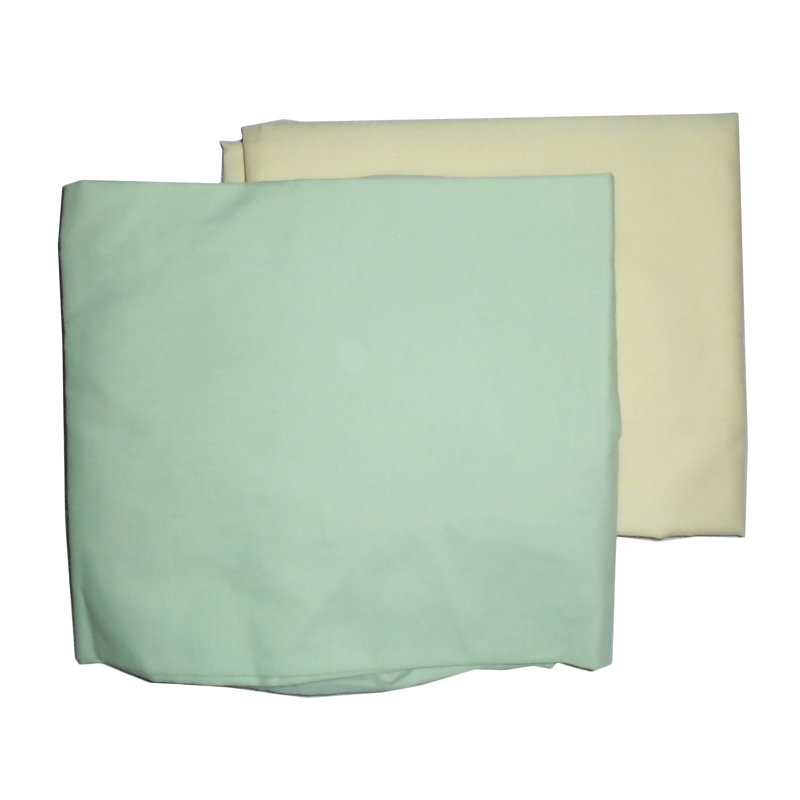 Drap-housse pour lit de bébé Mcintire, Menthe / jaune