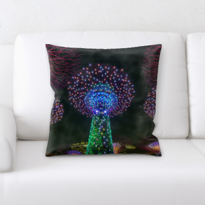 Microsuede Throw Pillow
