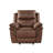 Sadarius Polyester Fabric Upholstered Glider Recliner-1491742929