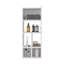 Armoire murale Malden, salle de bain, blanc