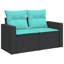  Ensemble de canapé de patio 9 pièces avec coussins en rotin de polyester-1176002309-1176002308