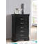 Commode Louisphillipe G02150-CH, noire-213447150