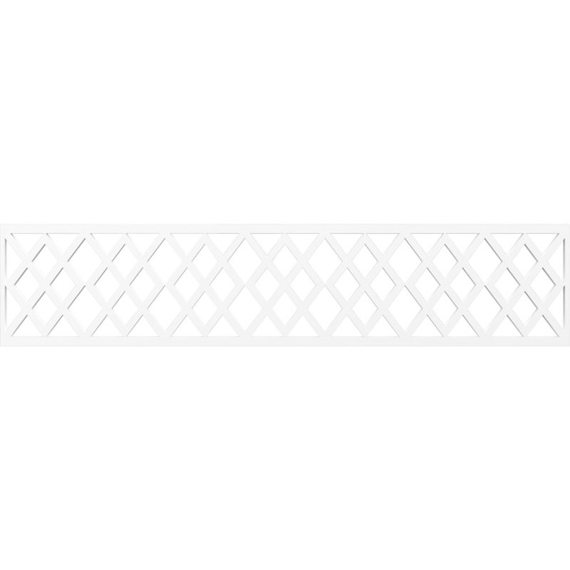 Moulure Hadley, H 10 po x l 46,75 po x P 0,38 po, PVC de qualité architecturale