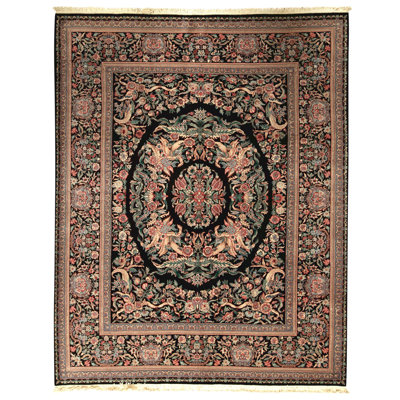 Hand Knotted Wool Oriental Indoor Rug