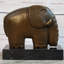 Sculpture abstraite éléphant