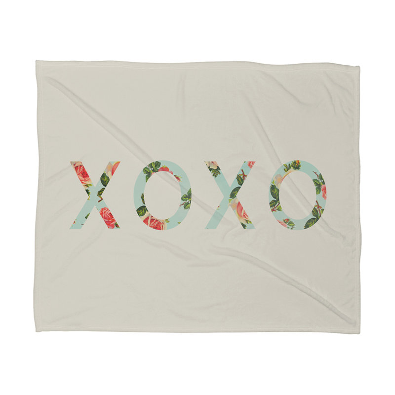 Jeté xoxo floral