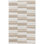 Boulder 5X8 Indoor Outdoor Handwoven Stripe Ivory Area Rug By Classic Home