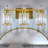Kyneisha Bathroom Vanity Lamp Modern Crystal Vanity Lamp With Cylindrical Shade Bathroom Light Fixture Mirrored Crystal Bathroom Vanity Lighting Fixture-1819593928-1830807351