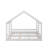 Twin House Platform Beds,Two Shared Beds-1557682171