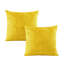 Housse de coussin réversible en velours texturé Euro-114189954