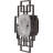 Kittery Glass Flush Mounted Sconce