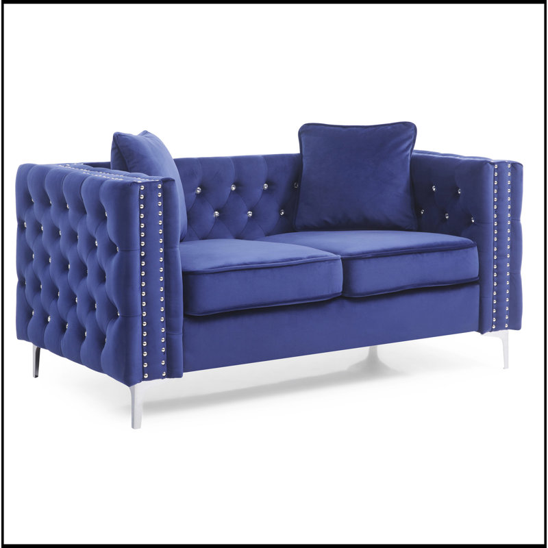 Causeuse Mohsan, Bleu
