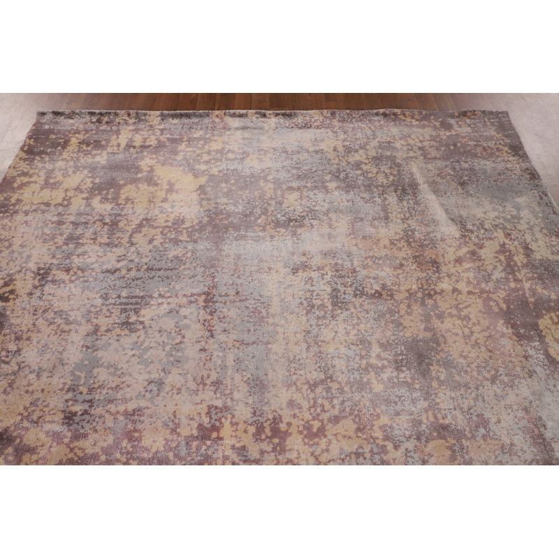 Tapis oriental moderne et abstrait 7 x 10