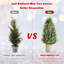 Arbre de Noël cachemire vert 18,5 po H