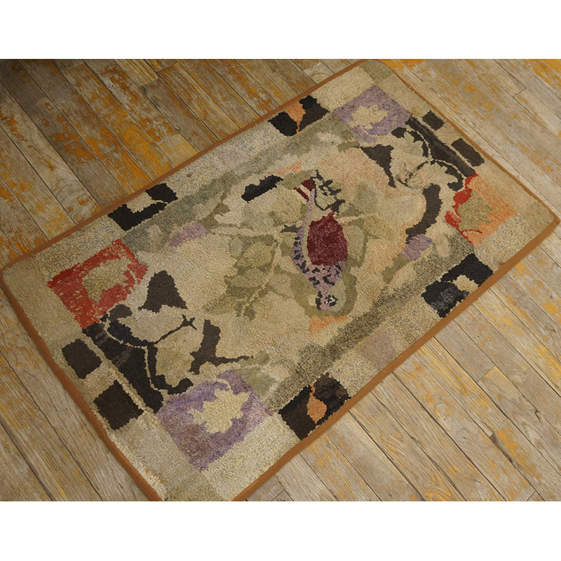 Tapis américain ivoire 1930