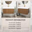 Meuble-lavabo de 30 pouces avec tiroir Brownen-1342991745-1342991747-1342991868