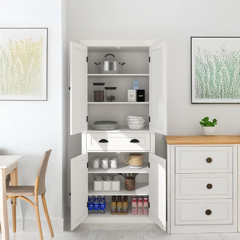 Armoire de rangement à 1 tiroir de 29,92 po de largeur Azarah