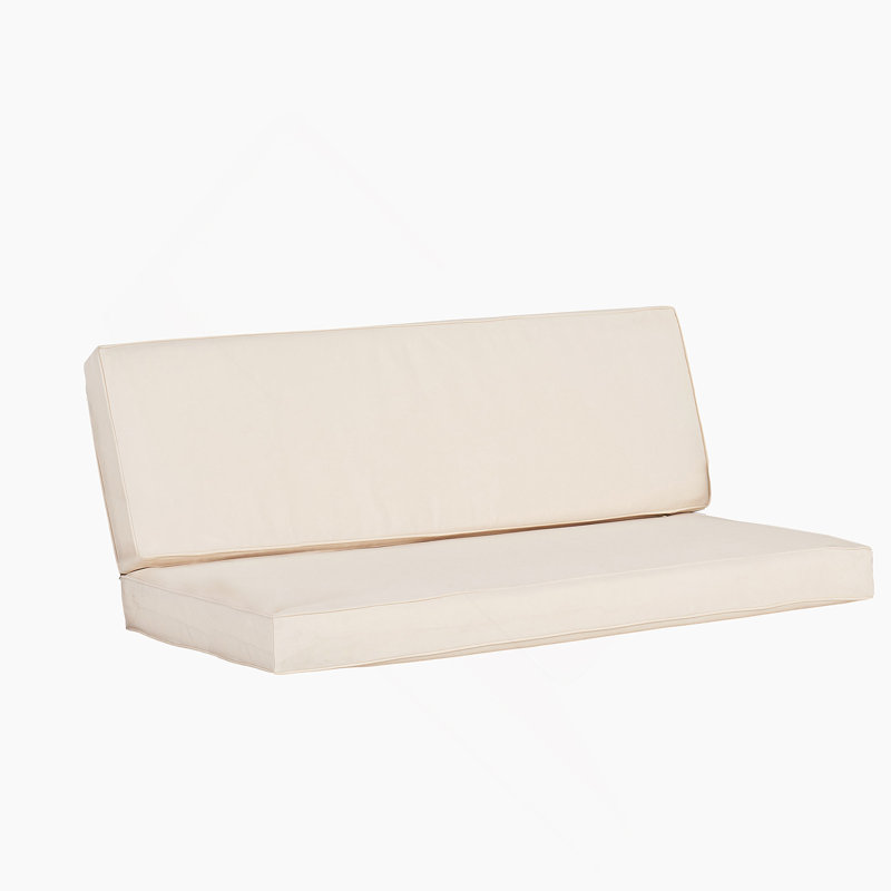 ensemble causeuse et table basse d'extérieur, Beige