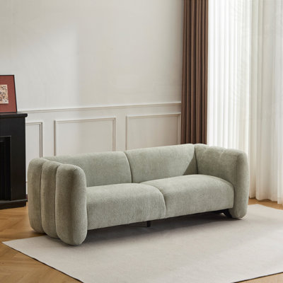 83" 3-Seater Sofa,Wave Design, Living Rooms,Bedrooms,Apartment Office