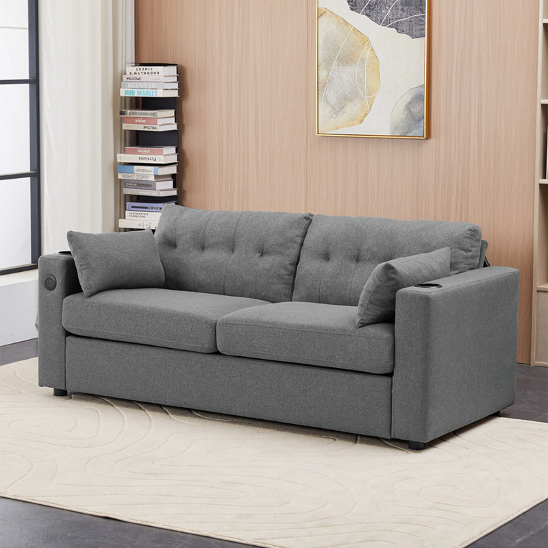 2 Seater Chenille Sofa